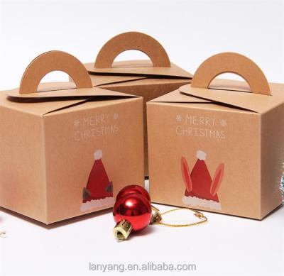 China ECO-FRIENDLY CHRISTMAS CUPCAKE BOXES CAKE CUP BOX GIFT TIN PIES CAKES NEW CHRISTMAS BOXES for sale