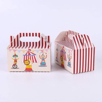 China Disposable Pack of 24 Treat Paper Boxes - Fun Party Game Goodie Boxes - 2 Dozen Happy Birthday Party Gift Box for sale