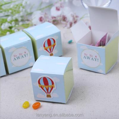 China Creative Food Conversion, Up & Away cupcake box for baby shower party gift box for sale