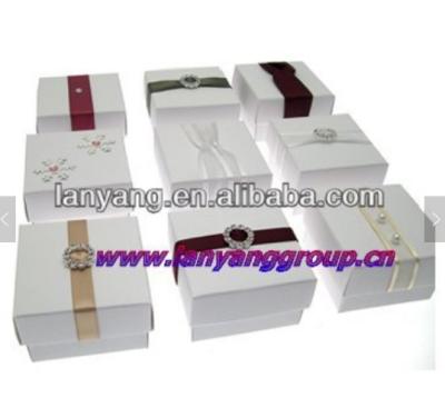 China Disposable Indian Sweet Favor Gift Boxes For Weddings Cardboard Gift Box With Lid for sale