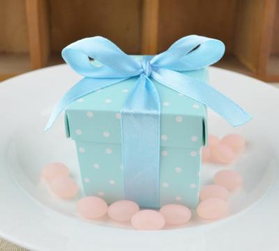 China Disposable BRIDE & Co, Boxes, Baby & Co. blackbirds egg favor blues. for sale