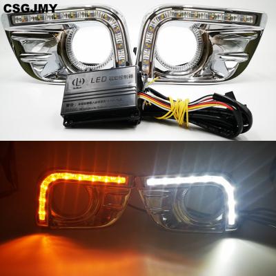 China 1set DRL Daytime Running Lights Daylight For Toyota Prado FJ150 LC150 2010 2011 2013 A27 for sale