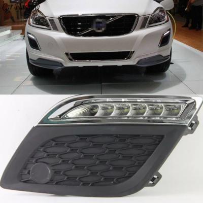 China LED Daytime Running Lights DRL Daytime Running Lights Cover Day Driving Light For VOLVO XC60 2011 2012 2013 V9 for sale