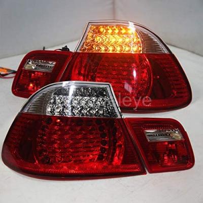 China For BMW E46 2 Doors 320 2 Year 328 325 330CI LED Taillight Rear Lamp 2002-2005 Year Red White FOR BMW for sale