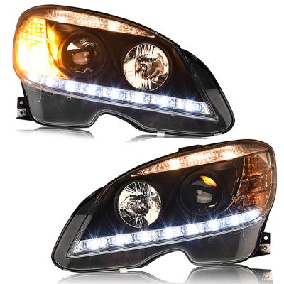 China LED Headlight For Mercedes-Benz C280 C200 C260 Front Lamp 2007-2010 C-CLASS (W204) Year Car Assembly for sale