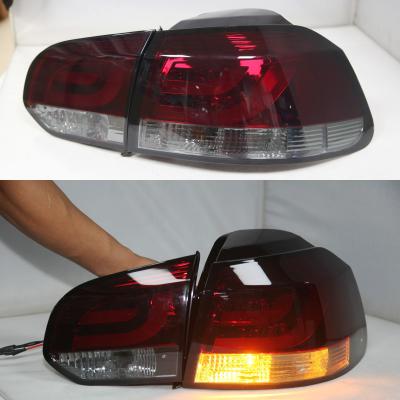 China For Volkswagen Golf 6 Rear Tail Lights Lamp 2015-2016 Year Red White GOLF for sale