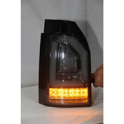 China 1 Set LED Tail Light Assembly For Volkswagen Transporter T6 LED Rear Light Smoke Black For VW T6 for sale