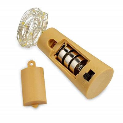 China Bottle 2M Cork Shaped LED Copper Wire String Light Wine Bottle For Wedding Decoration for sale