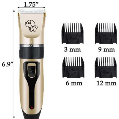 China Viable Rechargeable Low Noise Electric Grooming Remover For Dog Hair Pet Hair Cutting Machine for sale