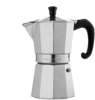 China Brewing Coffee 6 Cup Classic Italian Style Stainess Steel Pot Makes Delicious Quick Cleaning Moka Pot Coffee Makers for sale