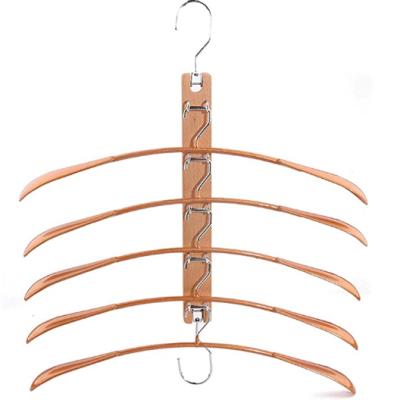 China Traditional Smart Wooden Space Saving Rack Magic Clothes Hanger for sale