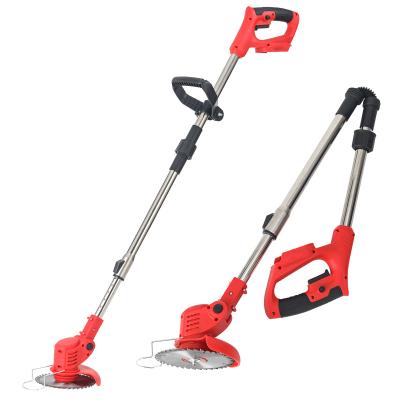 China Cordless Garden tools lithium battery electric rechargeable grass cutter hand cordless power string trimmer brush cutter for sale