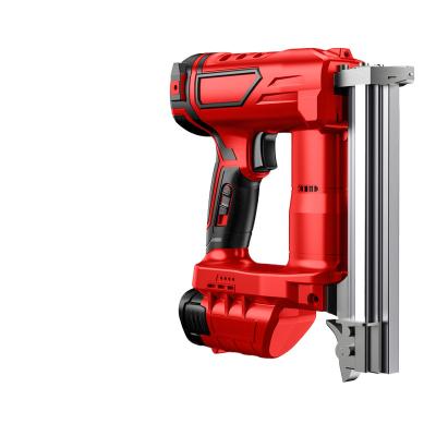 China Woodworking Tools powerful 18V lithium battery Cordless nail gun stapler Cordless portable rechargeable electric framing nailer for sale