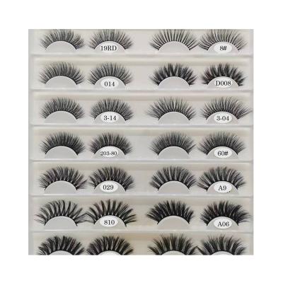 China Wholesale Online Beauty Light and Soft 3D Mink Extention Private Label Bulk Tapered Eyelashes for sale