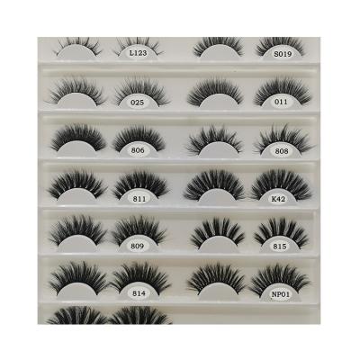 China Factory Wholesale Price Natural Beautiful Light And Soft 3D Extension 3D Handmade Flat Eyelash for sale