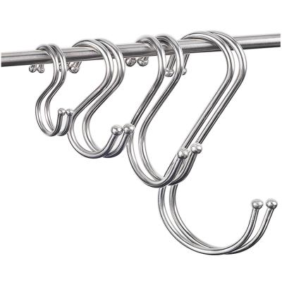 China Retail Industry Factory Hot Sale High Quality S Shaped Hook Stainless Steel S Hooks S Hook Metal for sale