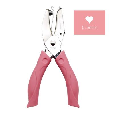 China Factory Manual Wholesale Punch Pliers To Make 5.5mm Heart Hole For Paper 158*75*36mm for sale