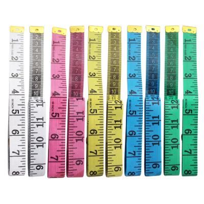 China Health Care Institutes Factory Wholesale 150cm /60 inches PVC Waist Soft Waist Promotional Gift Ruler for sale