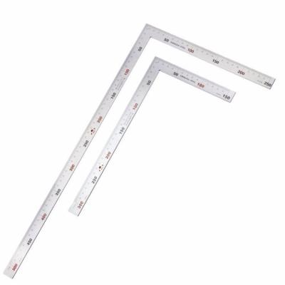 China L Shaped Metal Triangle Ruler Stainless Steel Square for sale