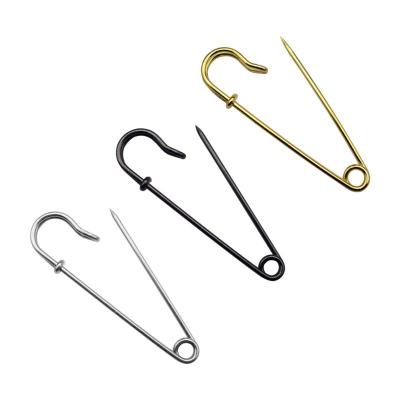 China Galvanized Iron Tender Jewelry Safety Pin Back For Garment Safety Pin for sale