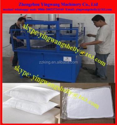 China Textiles Vacuum Compressor Packing Machine , Empty Pillow / Cushion / Quilt Packing Machine for sale