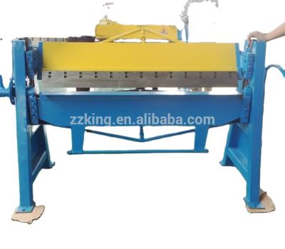 China Construction worksÂ   Manual Creasing Machine Sheet Metal Creasing Machine Flange Manual Bender /hand bending machine for sale