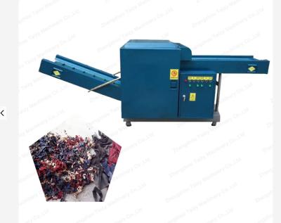 China Garment Shops Old Waste Paper Textile Machine Industrial Paper Shredder Cutting Recycling Machine for sale