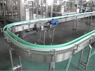 China Drink Bottle Conveyor System For Bottled Juice Production Lines for sale