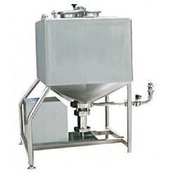 China Emulsification Tank - Vertical - Square Tanks for Blending Mixing Liquid Fluid Drinks for sale