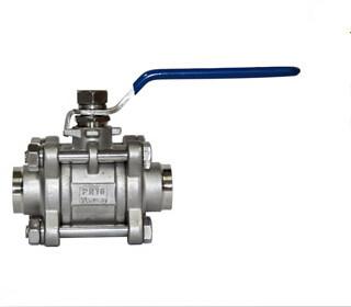 China Sanitary Welding Ball Valve Stainless Steel Valves for Beverage Production Line for sale