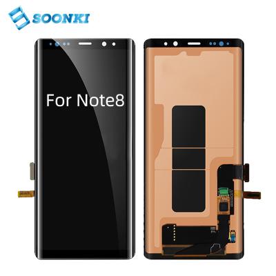 China High Quality Mobile Phone LCD Display For Samsung Galaxy Note 8 Display Screen Replacement For Note 8 for sale