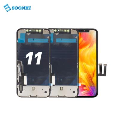 China High quality mobile phone spare parts lcd display for iphone11 touch display lcd screen for analog converter lcd assembly TS8 incell 11- iphone 11 digital for sale