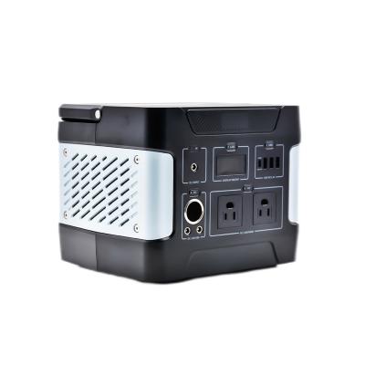 China LED display camping 220v 1000w best rated outdoor portable power station 2000wh lifepo4 battery 2500w 5000w for sale