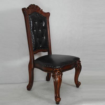 China Custom Made Durable Vintage Cooling Leather Vintage Chair Villlage Chair Rresturant Solid Wood Wooden Furniture for sale