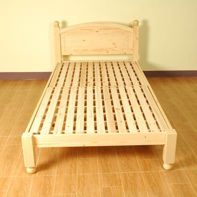 China High Quality Durable Simple Solid Wood Wooden Bed Small Size Wooden Bed Comfortable Modern Bedroom Furniture For Kids for sale