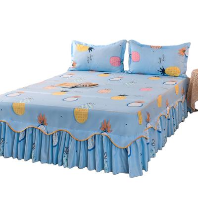 China Hot Selling Home Seasons General Heavy Cotton Fitted Bed Skirt Home for sale