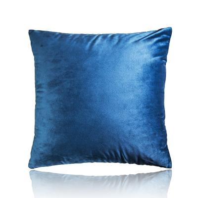 China Popular Anti-pilling Tile Covers Velvet 18 x 18 Soft Solid Tile Covers Pillow Case Cover for sale