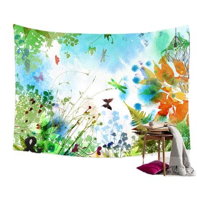 China Simple Woven Tapestry Wall Decoration Hot Selling Custom Blanket For Living Room for sale