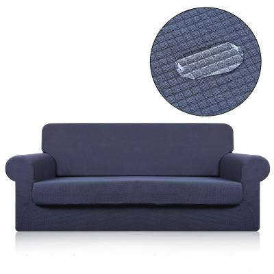 China Elastic Breathable Comfort Custom Design Stretch Sofa Cover Waterproof Protector With Elastic Band Funda De Sofa Capa De Sofa for sale