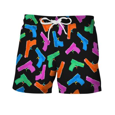 China Mens Breathable Beach Digital Printing Stain Breathable Vacation Casual Men Shorts Swimming Trunks Drifting Seaside for sale