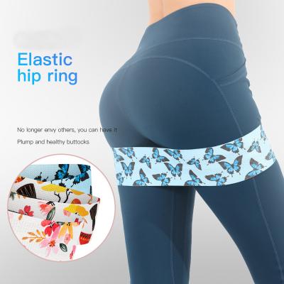 China High Elasticity Non-Rolling Hip Circle Gym Fitness Exercise Stretching Resistance Band Custom Made For Booty Training for sale