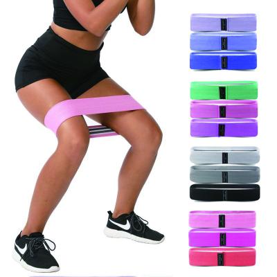 China High Strength FunnyWomen Latex Resistance Band Fitness Belt/High Strength Non-slip Thick Wide Band Suitable For Yoga Training (5 Sets) for sale