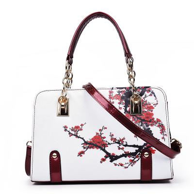 China JIANUO fashion leader handbags women fashion printing handbags cartoon handbags for sale