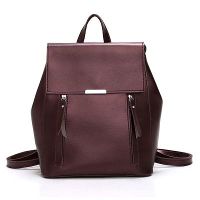 China JIANUO Waterproof Stylish Bags Good Quality Backpack Women Leather Purses Backpack for sale