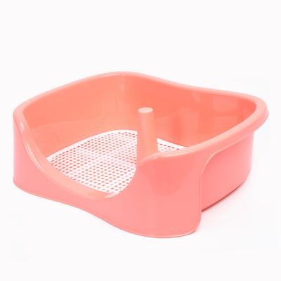 China Viable head dog toilet plastic three-dimensional household product factory dog ​​toilet for sale