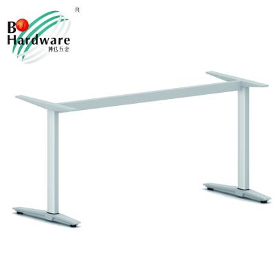 China Metal Table Legs Frame Modern Hot Sale I Shape Manager Desk Frame Metal Table Legs For Office Furniture for sale