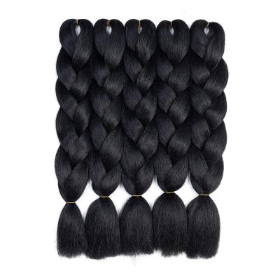 China X-Ring Hair 24-32 Inch Yaki Synthetic Fiber Braids Super Jumbo Hair Texture Jumbo EZ Braid Braiding Wig for sale