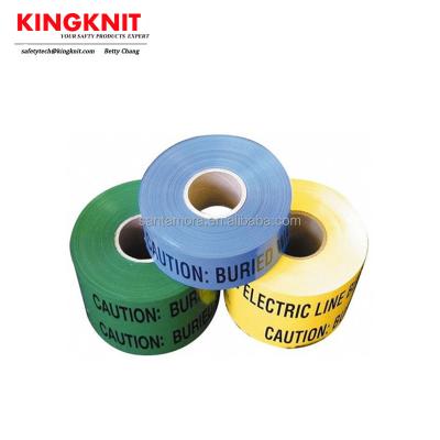 China Undetectable Underground PE Warning Device , Electrical Buried Cable Protection Tapes for sale