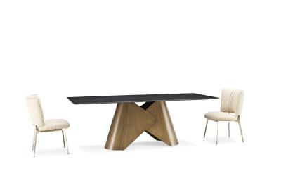 China Gran mobiliario de comedor de mármol moderno mesas de comedor conjunto nórdico mesa de comedor moderna y silla en venta