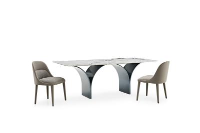 China Muebles de restaurantes modernos mesas y sillas de comedor moderno conjunto de mesa de comedor de mármol en venta